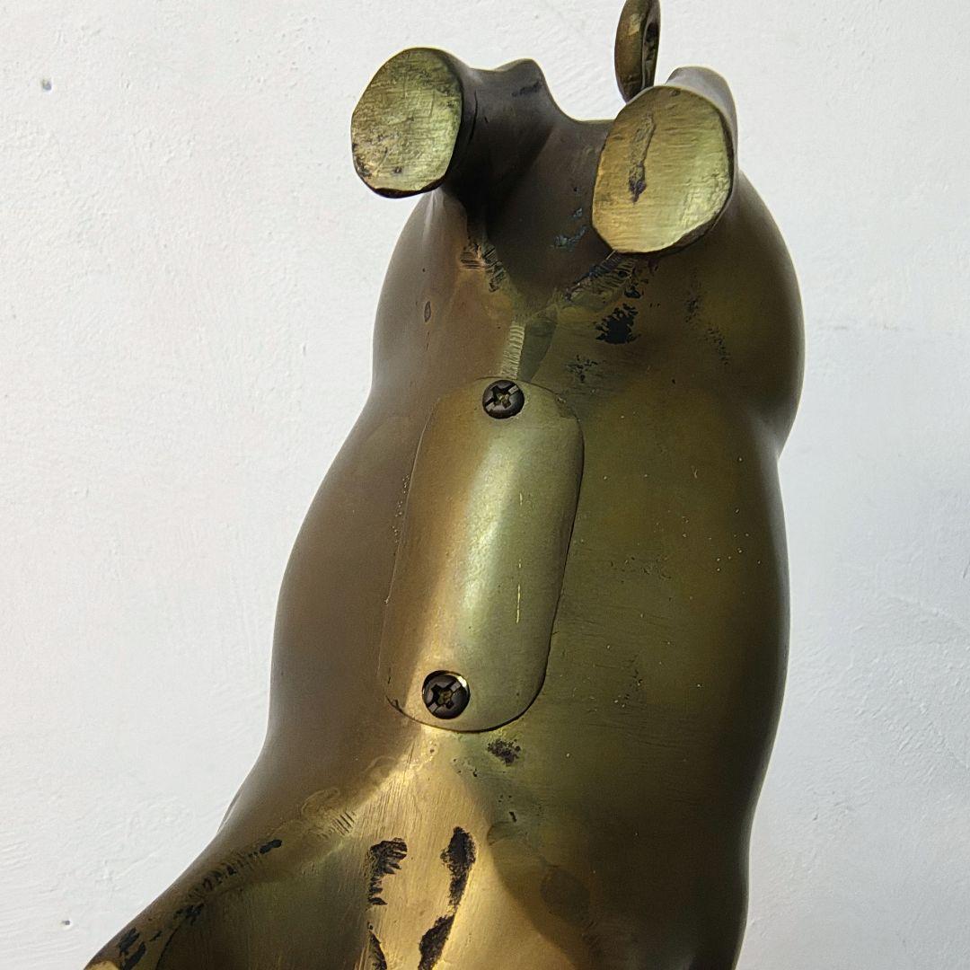 BRASS 真鍮 ピギーバンク 豚 貯金箱 ミッドセンチュリー