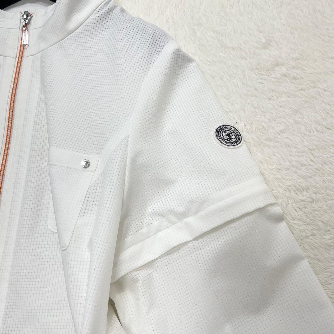 【美品】レオナールスポーツ　2WAY　スプリングコート　フラワートリム（973）