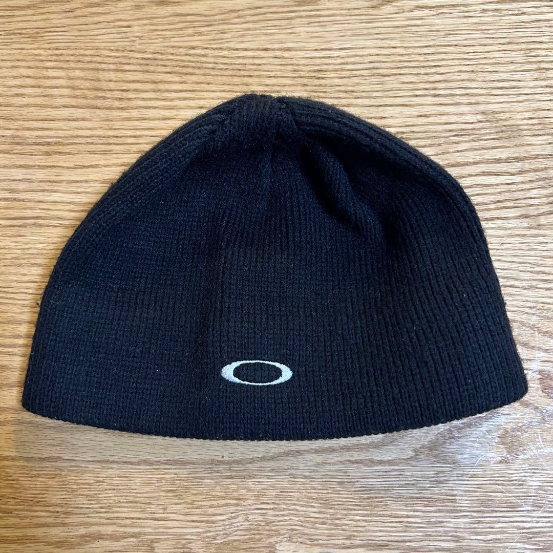 【本日限定】　90’s Oakley ビーニー　ニット帽　ウール　カナダ製
