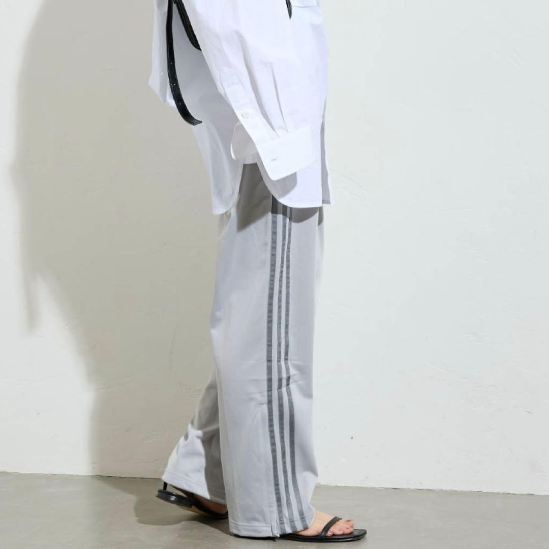 新品 アディダス クラシックス ファイヤーバード トラックパンツ グレー M