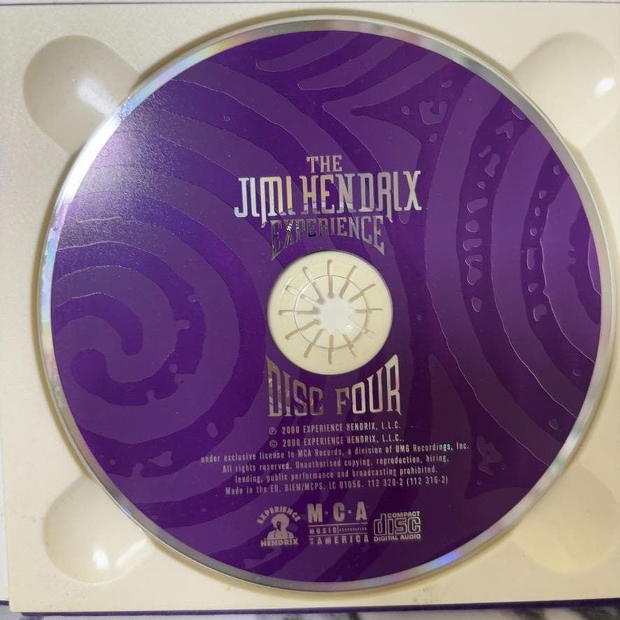 【レア✨】名盤CD ザ ジミ ヘンドリックス エクスペリエンス 4枚組BOX