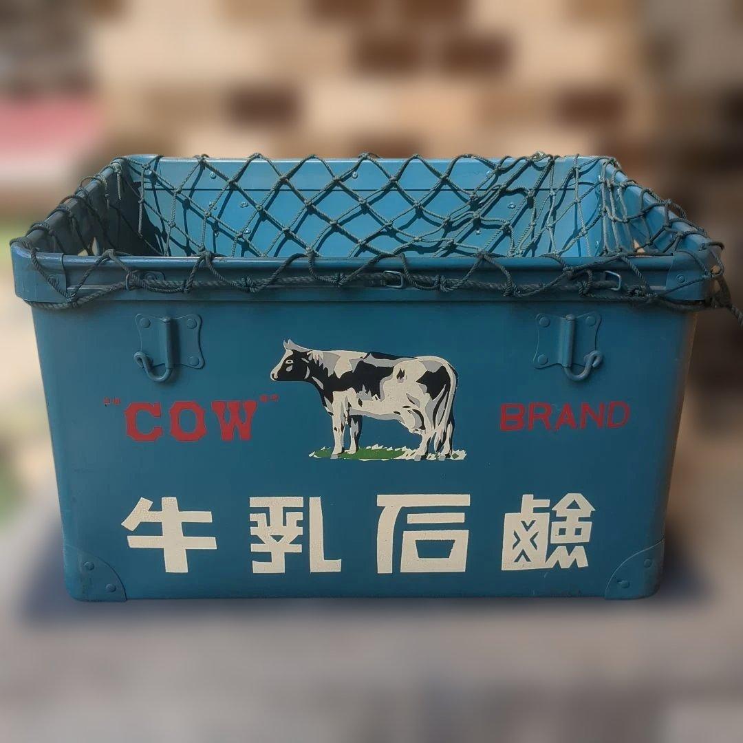 【昭和】牛乳石鹸 ボテ箱 アンティーク 非売品【希少】