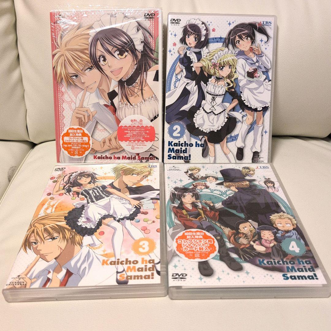 会長はメイド様！ DVD 全10巻セット
