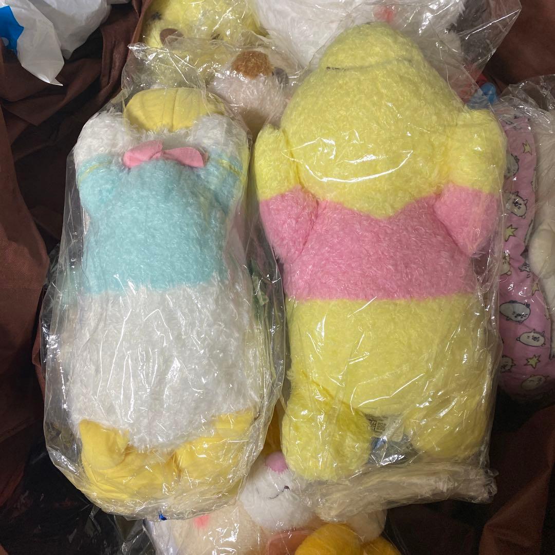 Disney ぬいぐるみ 寝そべり プーさん ミッキー ドナルド クラリス