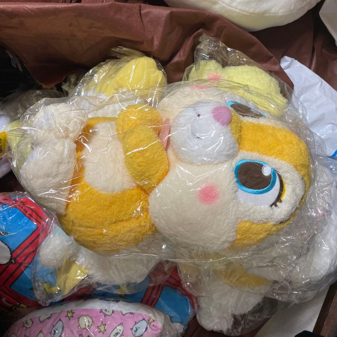 Disney ぬいぐるみ 寝そべり プーさん ミッキー ドナルド クラリス