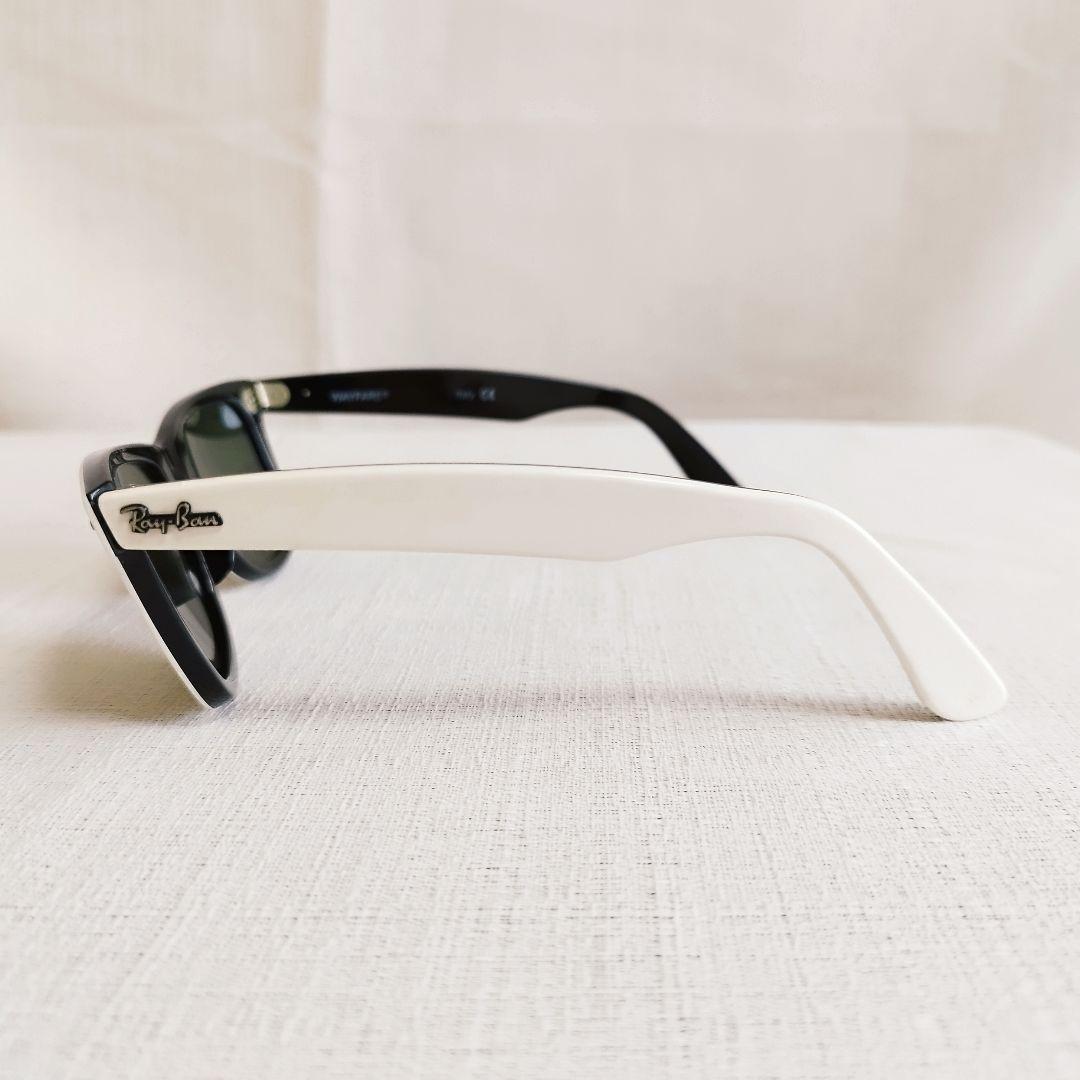 良品✨レイバン　WAYFARER　RB2140 956　サングラス　白　ケース付