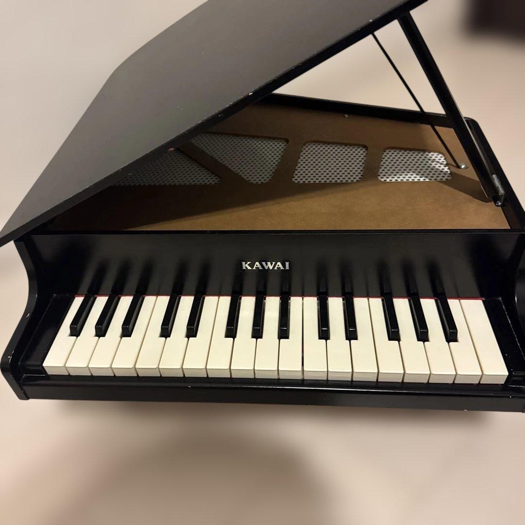 【良品】KAWAI ミニグランドピアノ 黒　動作確認済