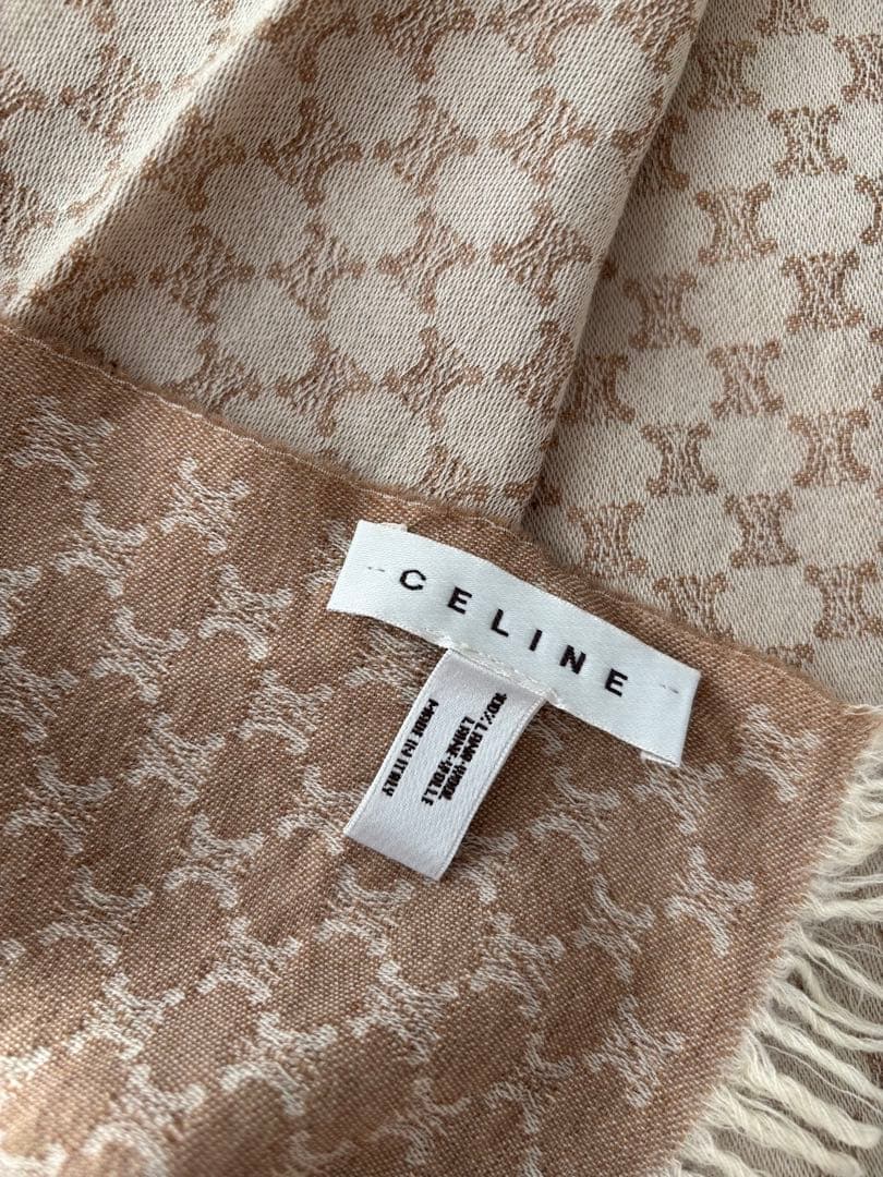 美品⭐︎使用回数少なめ　セリーヌCELINE ストール　マフラー