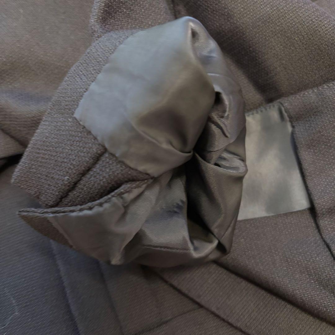 【美品】BEAMS F 段返し3つボタン ウール ポップサック 紺 44 8R