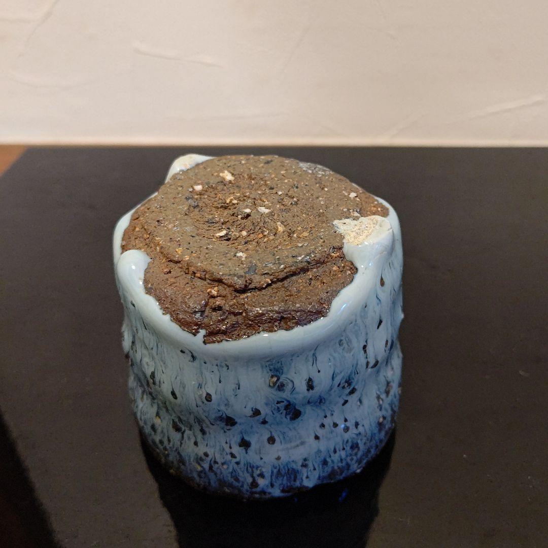 唐津焼き巨匠　田中佐次郎作品　夜光杯　ぐい呑み物　未使用品