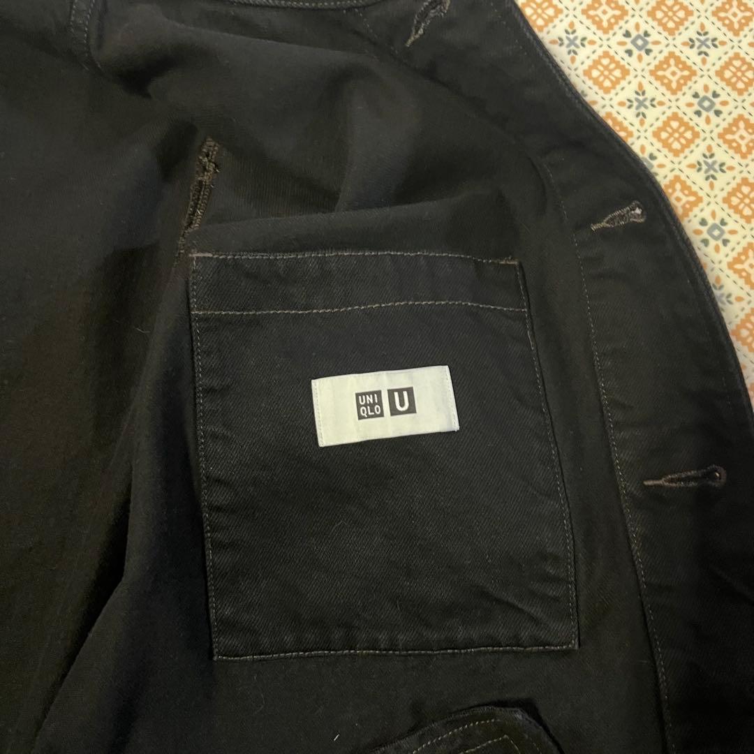 【UNIQLO U】オーバーサイズカラーデニムジャケット MEN L