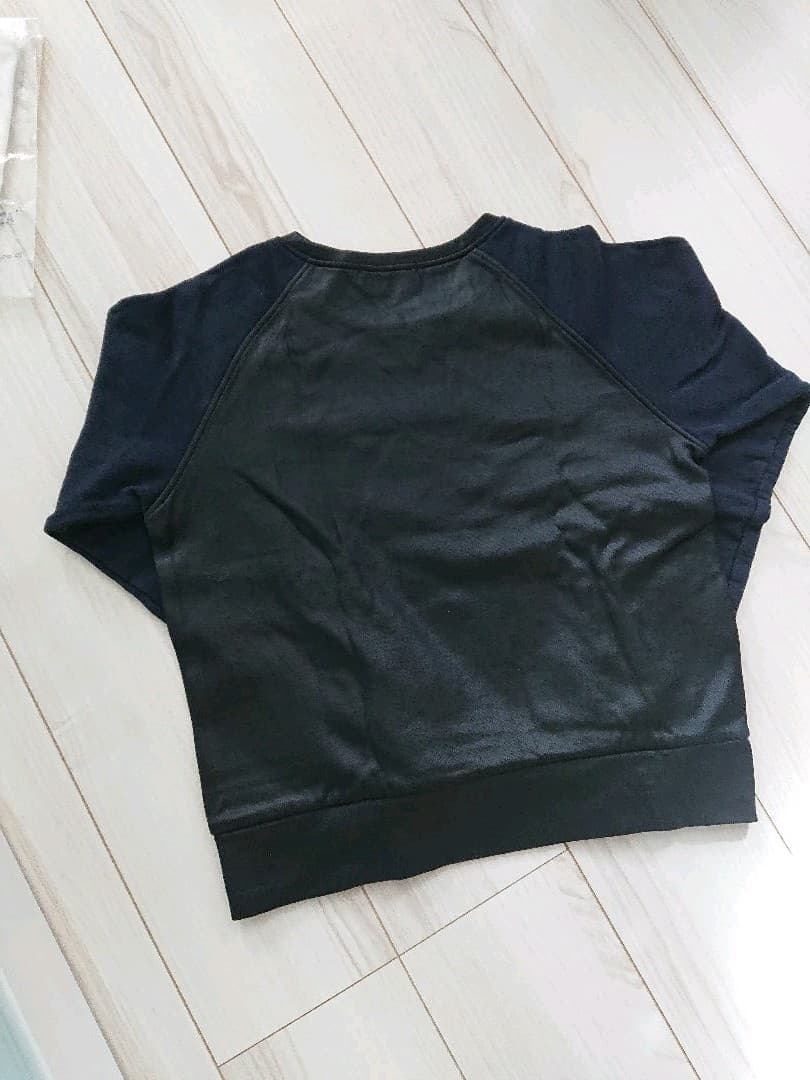 【KITSUNE メゾンキツネ】レザー Tシャツ 52 M 美品