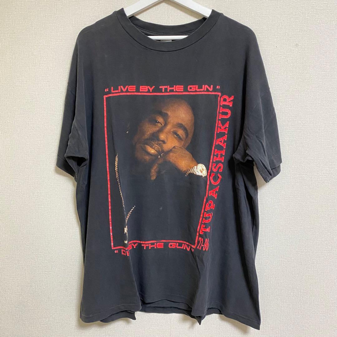 お*フ様 超希少 90s 2pac tupac ヴィンテージTシャツ rapvi