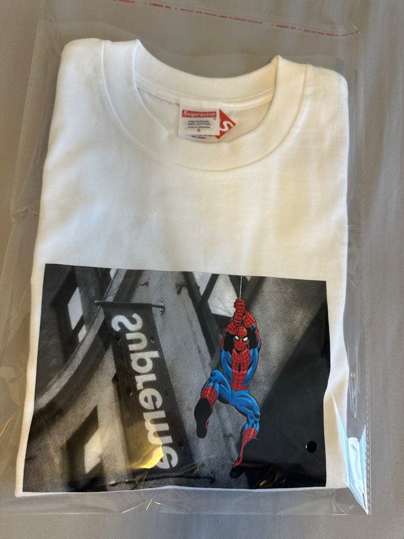 トップス Supreme x Spider-Man Tee \"White S