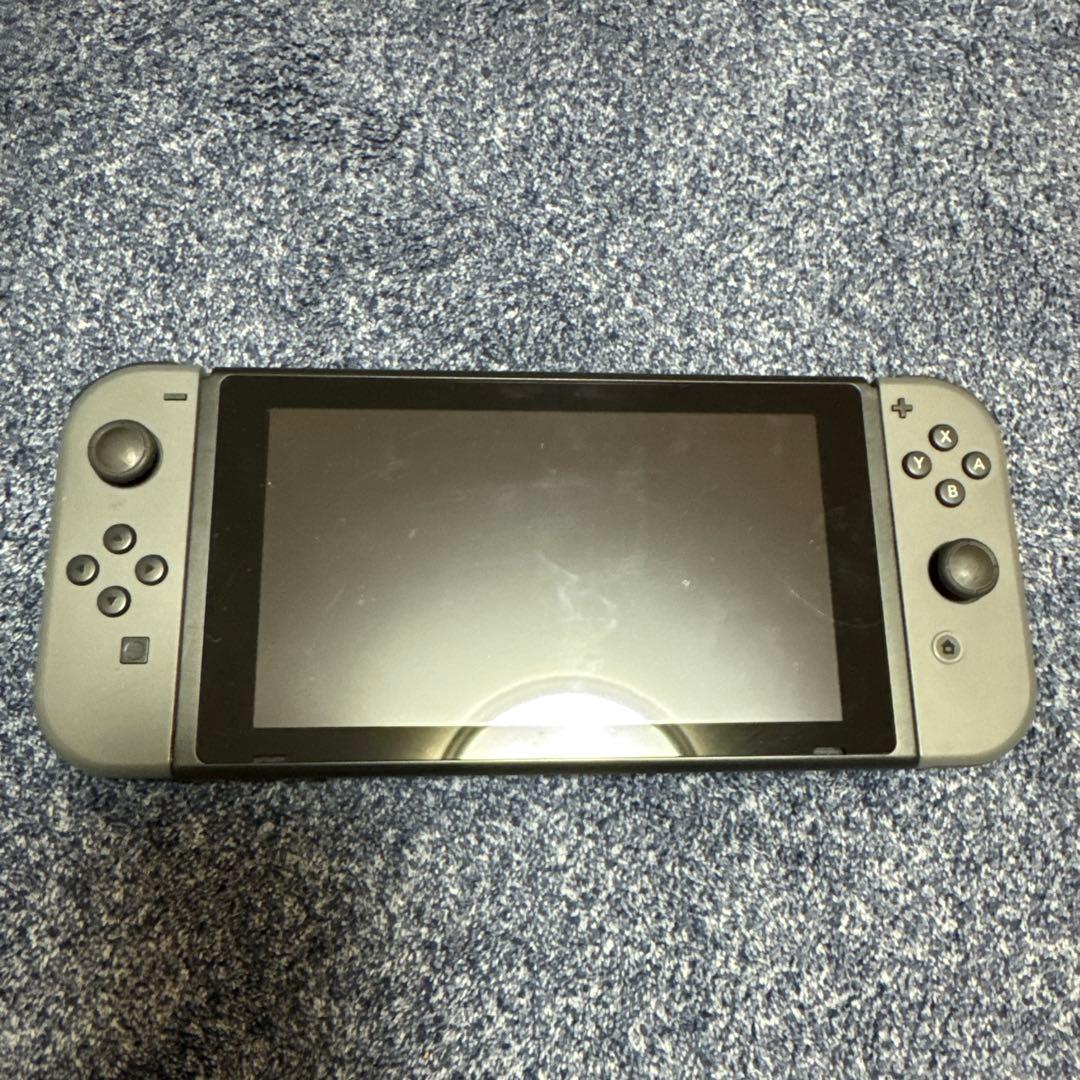 美品　Nintendo Switch 本体 ケース付　グレー 充実の付属品