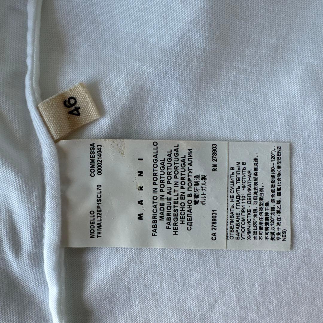 マルニTシャツ　サイズ46 新品未使用