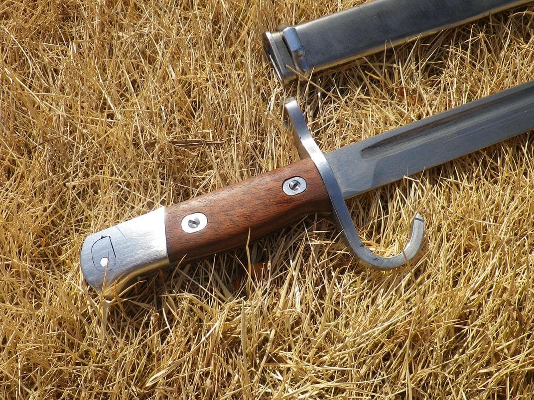 た*と様 三十年式銃剣　レプリカ　複製品　チタン製