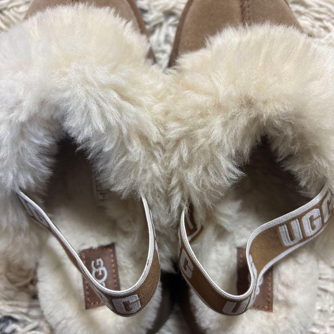 即購入可　UGG プラットフォーム ムートンブーツ ファンケット　厚底