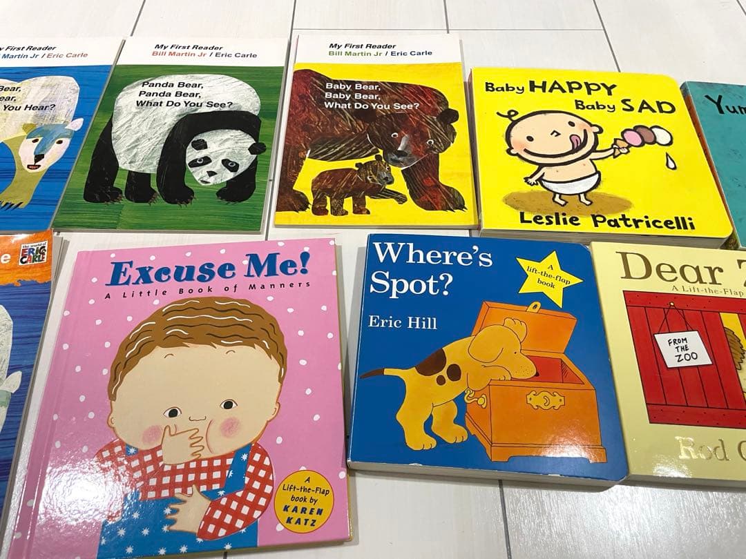 英語絵本まとめ売り10冊　Eric Carle他　CD付き　3冊以上でバラ売り可