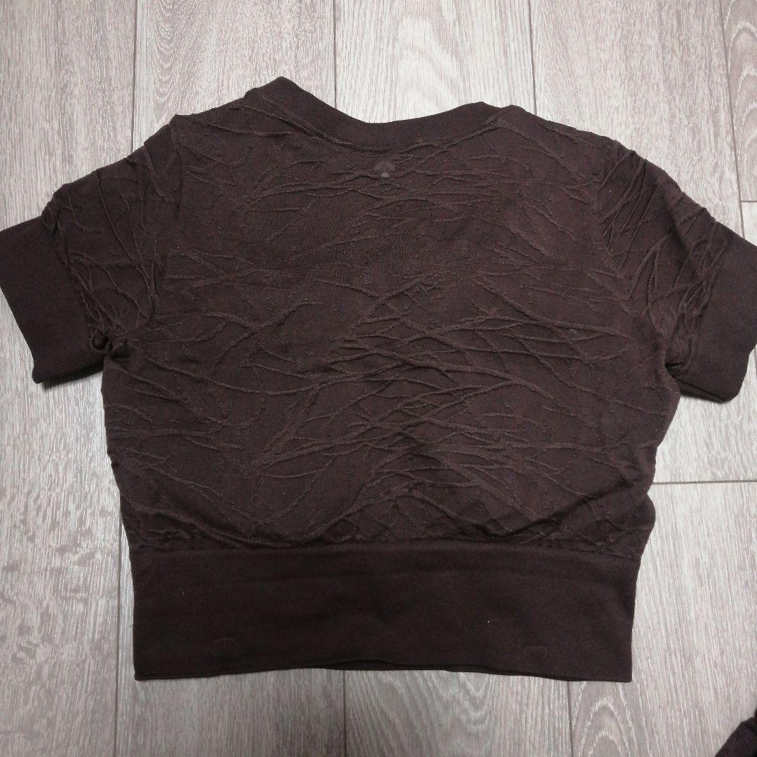 【美品・最終】SUKALA ヨガウェア上下セット Mサイズ　ブラウン
