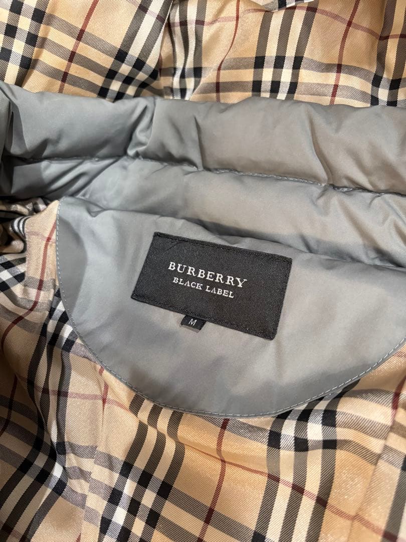 海人⭐︎島人 BURBERRY BLACK LABEL バーバリー中綿コート