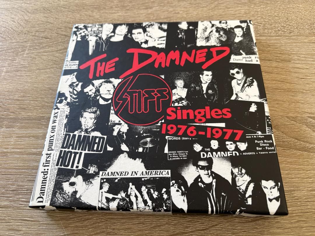 The Damned Stiff Singles 1976-1977 ボックス