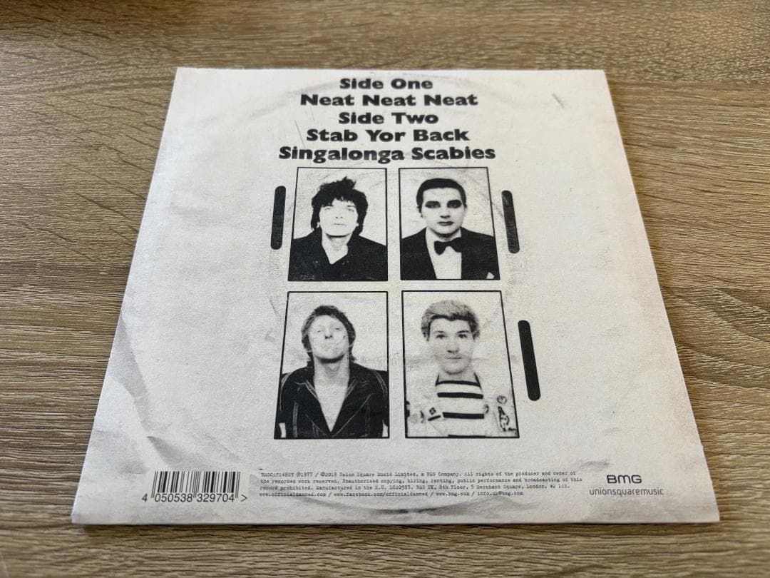 The Damned Stiff Singles 1976-1977 ボックス