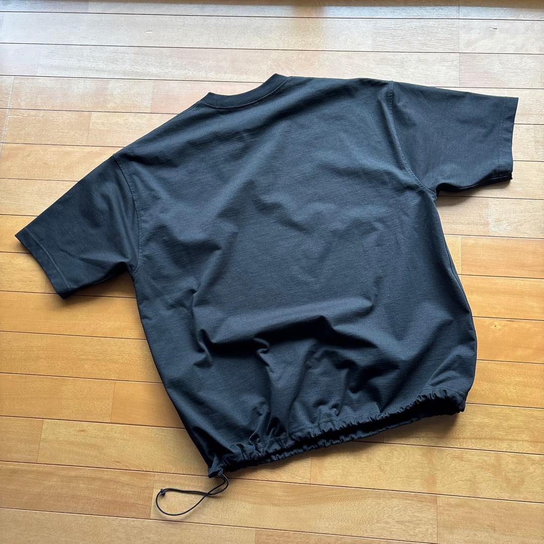 美品　DAIWA PIER39 テックTシャツ M ブラックオーバーサイズ
