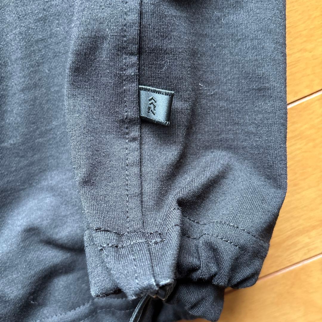 美品　DAIWA PIER39 テックTシャツ M ブラックオーバーサイズ