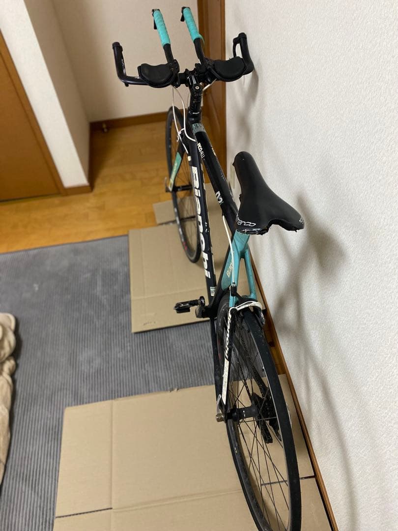 あ*や様 ビアンキ Pico Alu 10年以上前 トライアスロン用 自転車 ジ