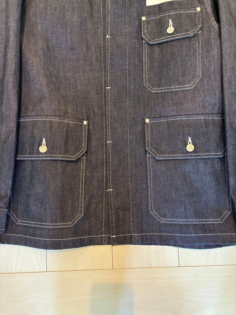 日曜日まで掲載予定！JPRESSダークデニム カバーオール 3ポケット