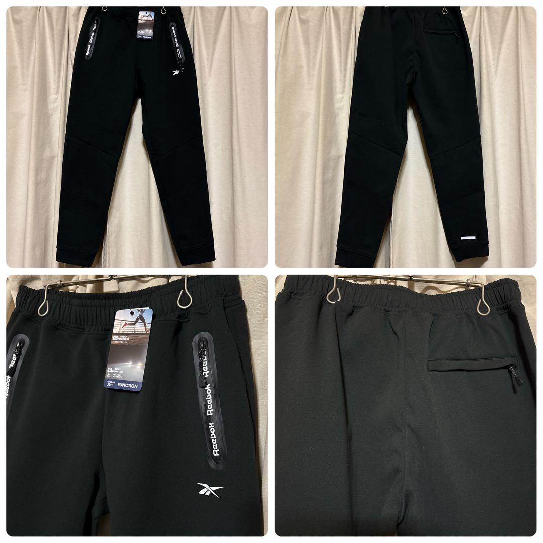 Reebok リーボック ジャージ　パンツ　Mサイズ　新品　ブラック