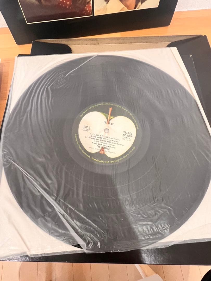 The Beatlesレコード let it be BOXセット写真集付