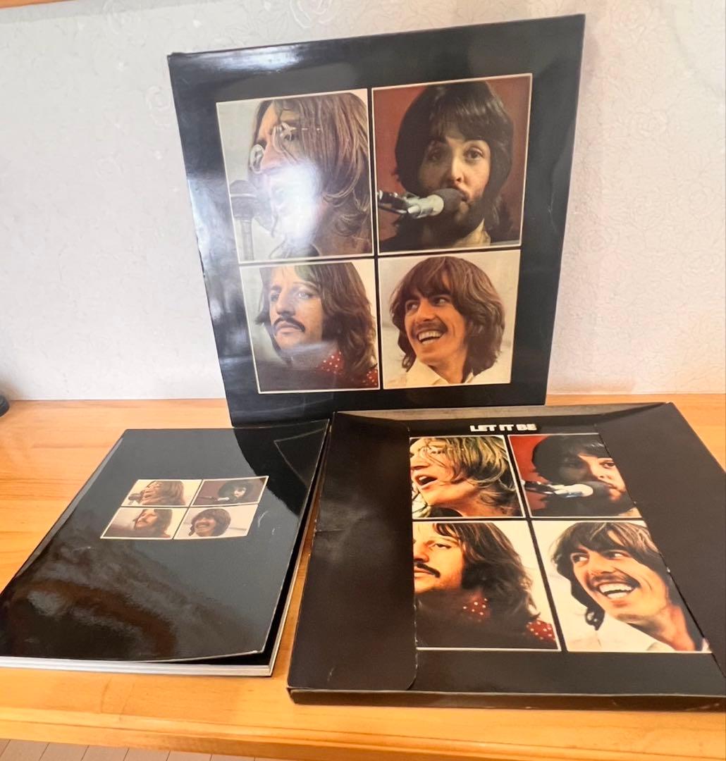 The Beatlesレコード let it be BOXセット写真集付