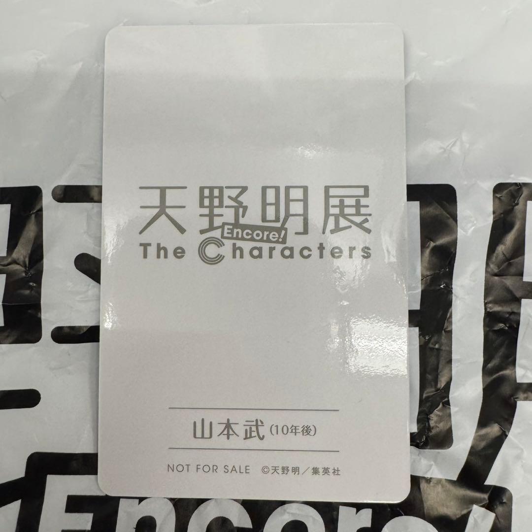 天野明展 凱旋 購入特典 自撮り風トレーディングカード 山本武　10年後　1