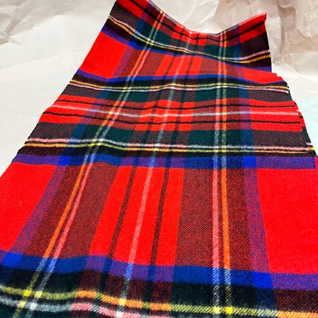 【ジョンストンズ オブ エルガン】【ロイヤルスチュワート】 カシミヤ ストール