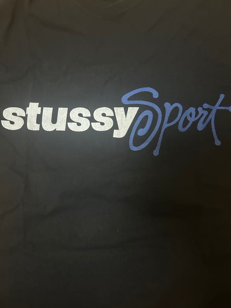 stussySport 黒 Tシャツ