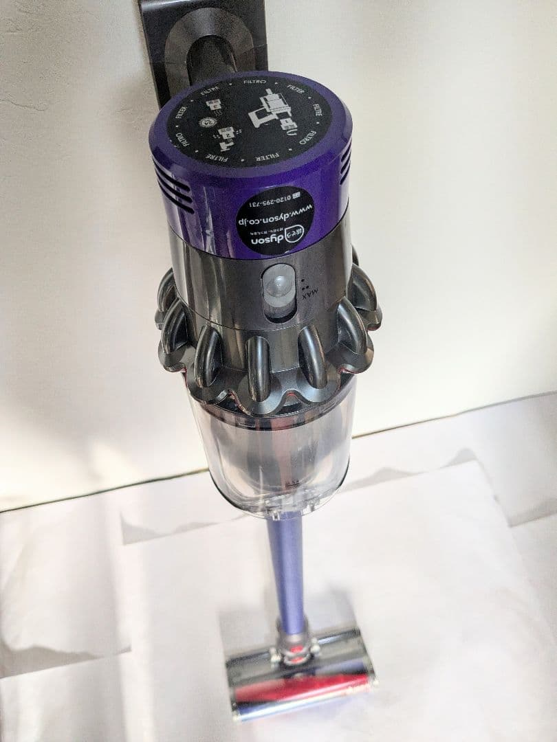 【45分稼働】ダイソン掃除機V10 SV12　⑨