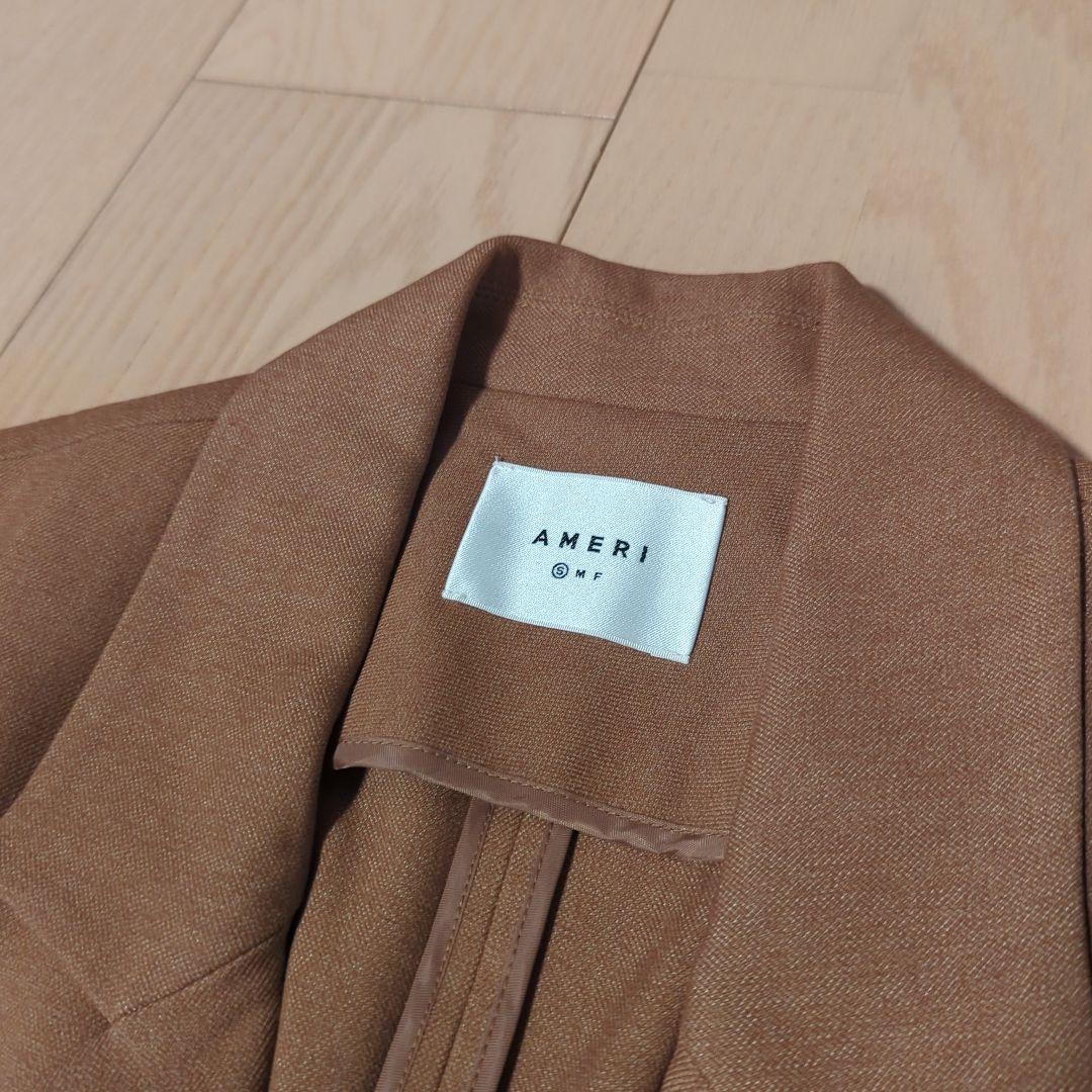 Ameri　WAIST SHAPE FLARE JACKET