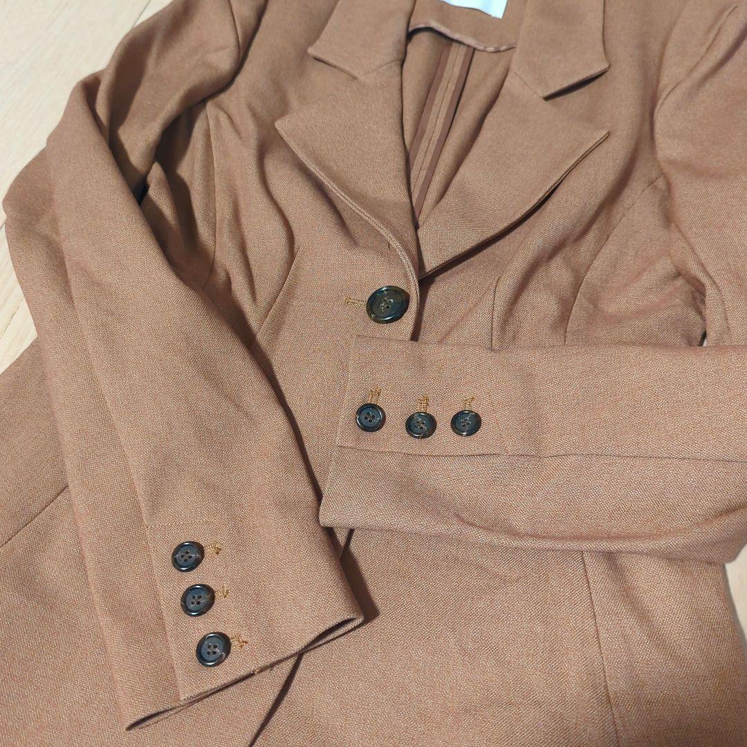 Ameri　WAIST SHAPE FLARE JACKET