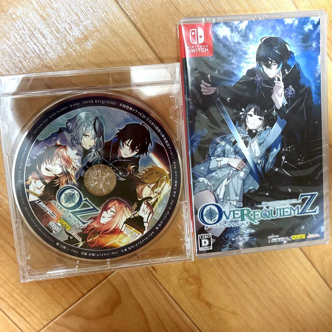 オーバーレクイエムズ　予約特典ドラマCD付　新品未開封