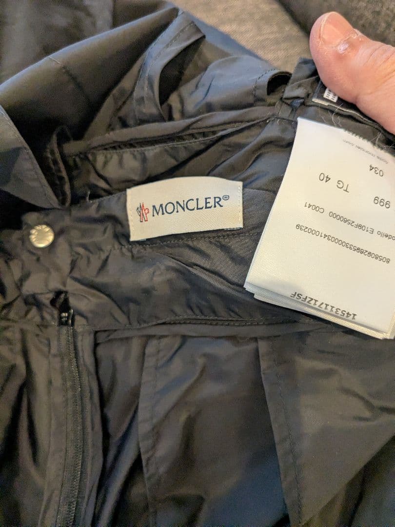 MONCLER KEI NINOMIYA ブラック プリーツスカート 40