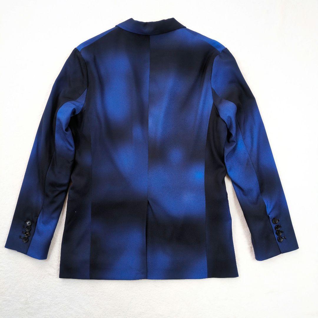NO ID. グラデーションプリントノッチドラペル2B-JKT ジャケット