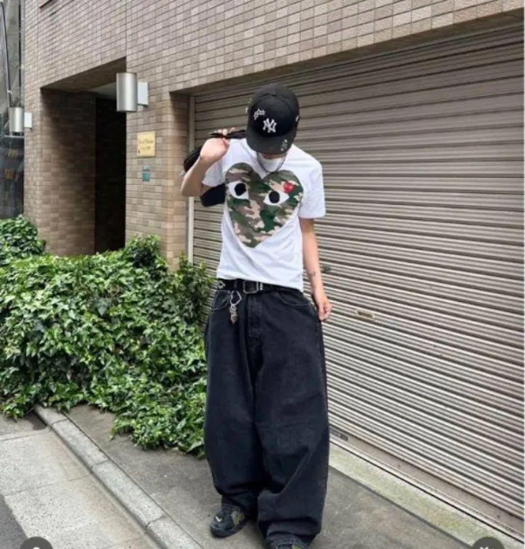 kohjiya着用COMME des GARÇONS 迷彩Tシャツ