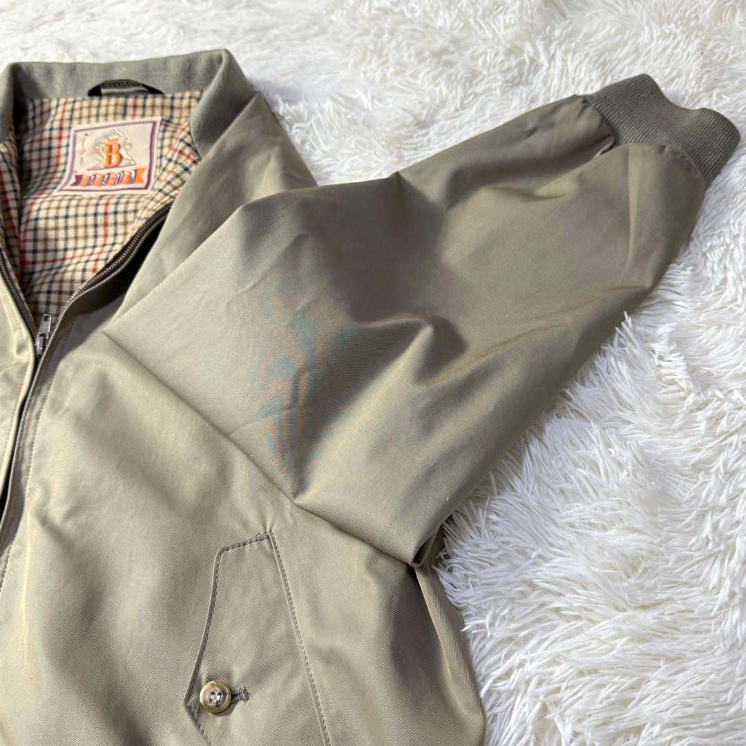 【一枚袖】BARACUTA G9 ハリントンジャケット 玉虫色 40