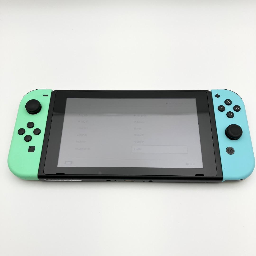 Nintendo Switch HAC-001 どうぶつの森モデル ソフト 付き