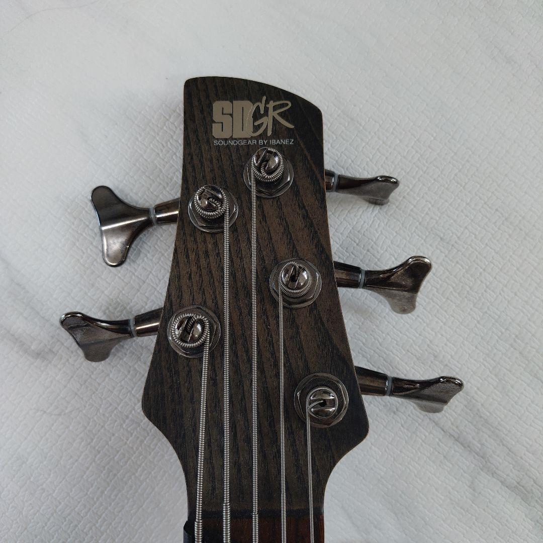 5弦ファンドフレット Ibanez SRFF805 Black Stained