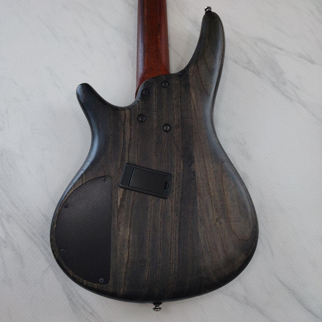 5弦ファンドフレット Ibanez SRFF805 Black Stained