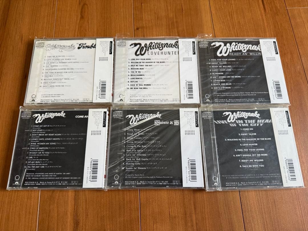 【CD】Whitesnake アルバム11枚セット　ホワイトスネイク