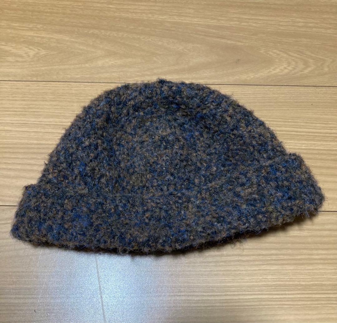 Sooty eazy beanie brown Fuji君着用